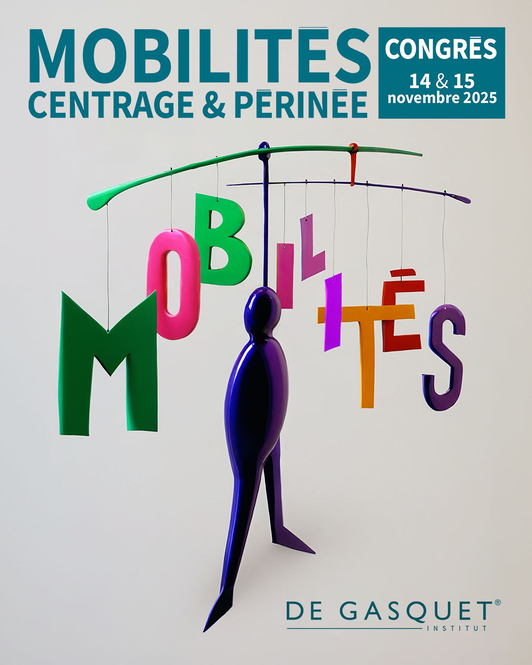 Congrès Mobilité, Centrage et Périnée - 14 & 15 novembre 2025